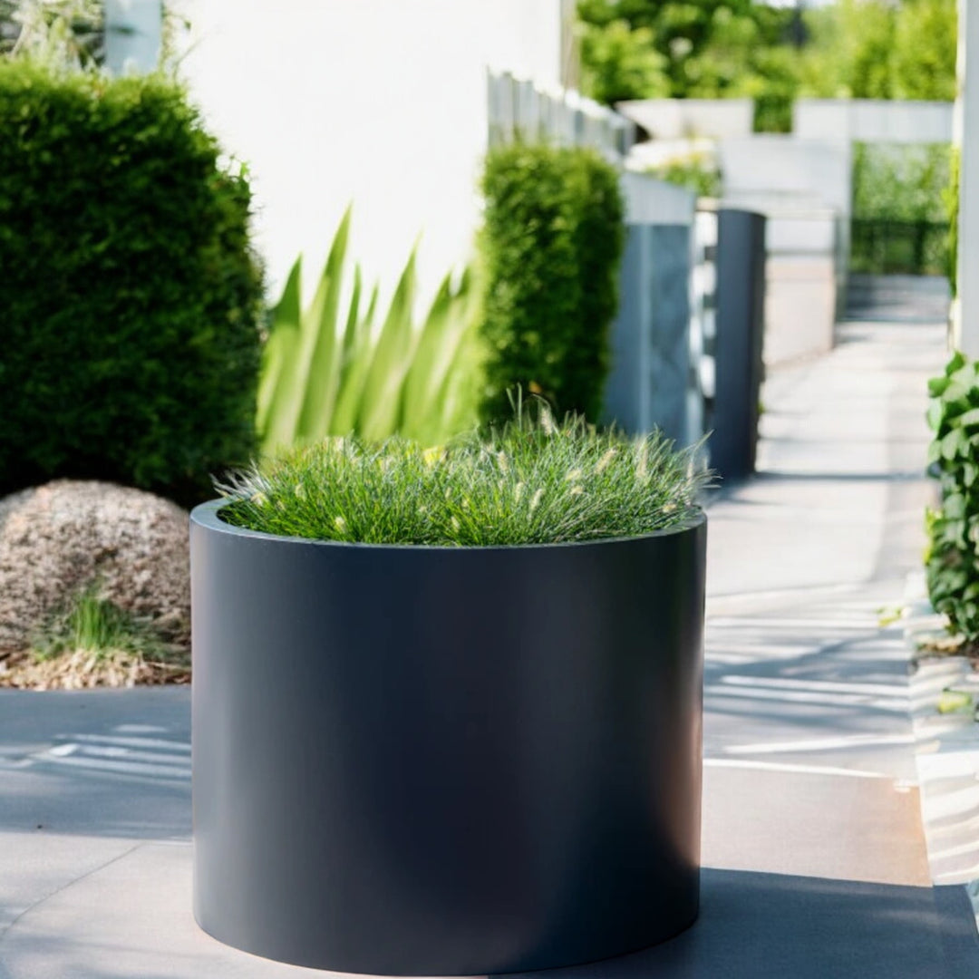 Aluminium Round Planter
