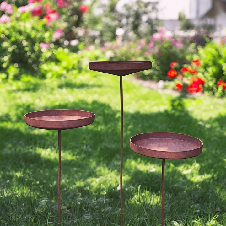 Corten stemmed water bath